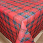 Karácsonyi kockás abrosz