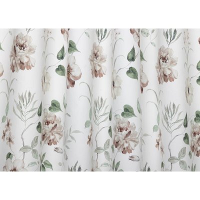 Mályva virágos bársonyos dekor