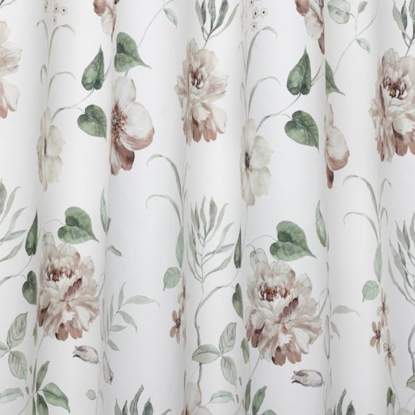 Mályva virágos bársonyos dekor