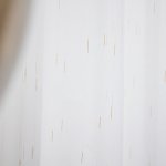 Arany beszövésű csíkos függöny