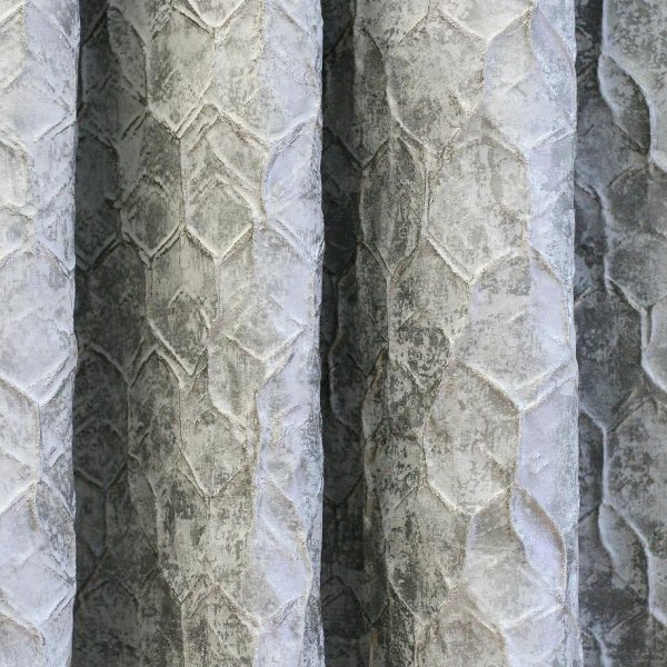 Világos szürke 3D mintás dekor