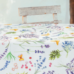 Tavaszi virágos viaszosvászon