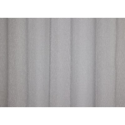 Szürke szőtt hatású csíkos függöny