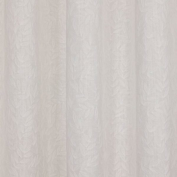 Törtfehér leveles szőtt dekor