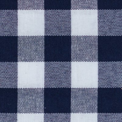 Sötétkék kockás abrosz