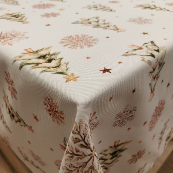 Fenyős vízlepergető karácsonyi abrosz