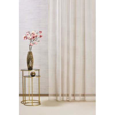 Café noppos sablé függöny