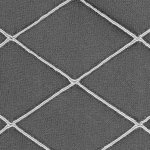 Sötétszürke színű rombusz-mintás dekor