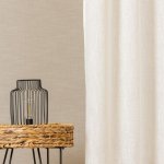 Ecrü sablé függöny