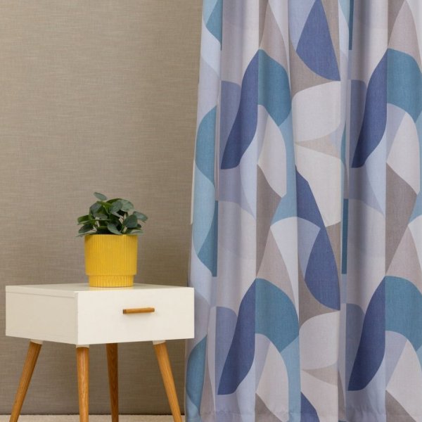 Kék-szürke színű modern dimout