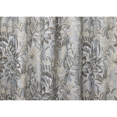 Szürke nagyvirágos dekor