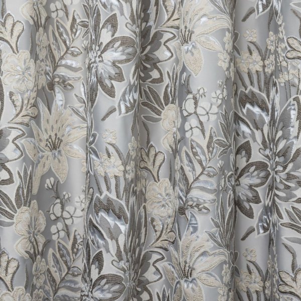 Szürke nagyvirágos dekor