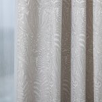 Világosszürke sűrű leveles dekor