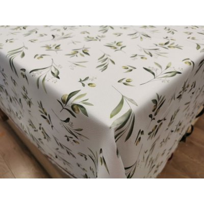 Vízlepergető olívás abrosz