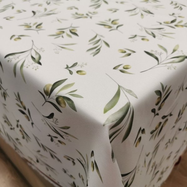 Vízlepergető olívás abrosz