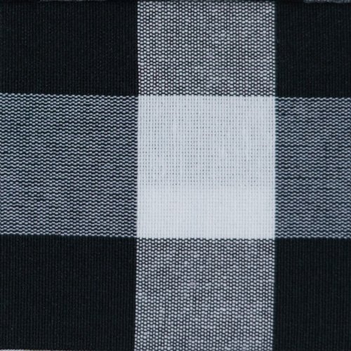 Fekete nagy kockás abrosz