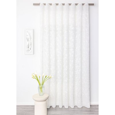 Hímzett leveles függöny2.