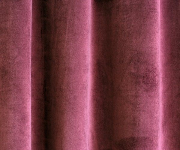 Sötét lila microbársony dekorfüggöny