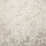 Ecrü nagyvirágos dekor