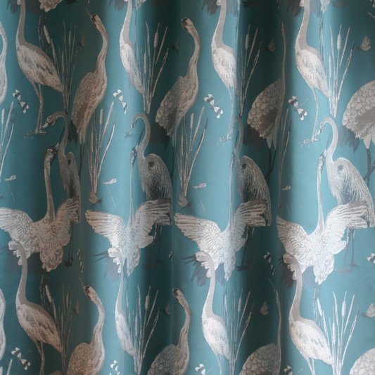 Kék darumintás dekor