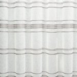 Sötétszürke csíkokkal szőtt függöny