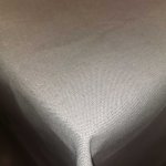 Csillogó drapp karácsonyi abrosz