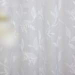 Hímzett leveles függöny2.