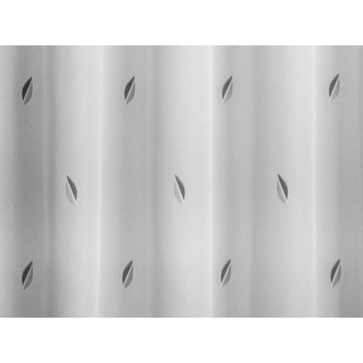 Szürke leveles függöny 175cm