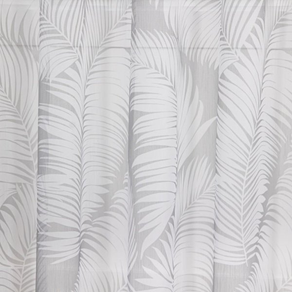 Szürke leveles függöny