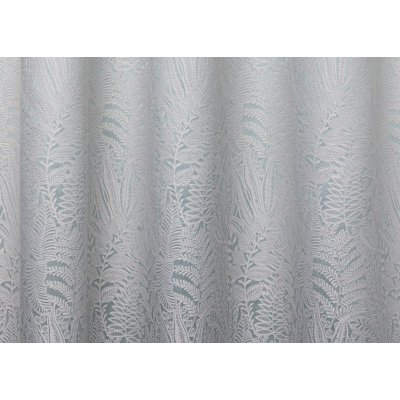 Világoskék sűrű leveles dekor