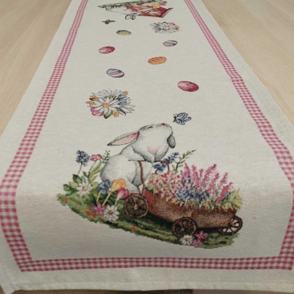 Nyuszis kisfutó 40x100 cm