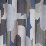 Színes retro  mintás függöny3.