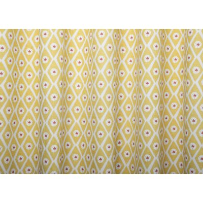 Sárga mintás dekor