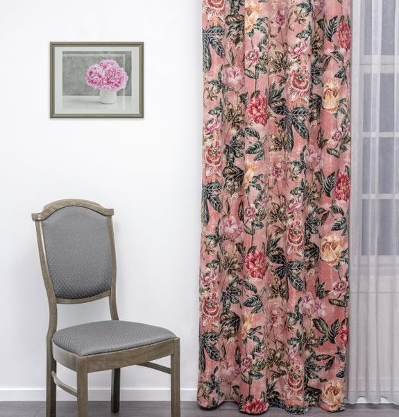 Púder alapú virágos dekor