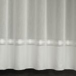 Ecrü egysoron hímzett függöny