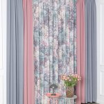 Hortenzia mintás függöny1.