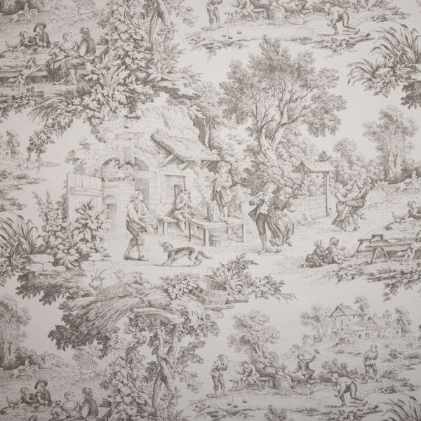 Vintage udvari élet dekor (barna)