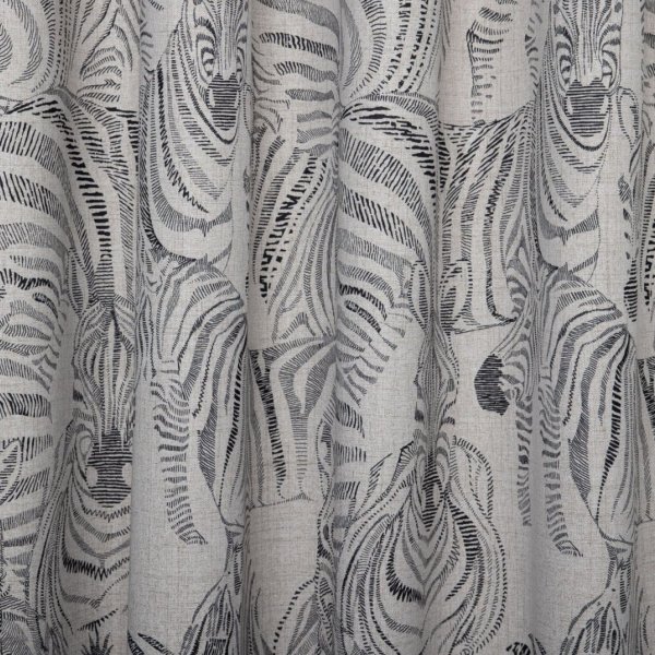 Drapp zebra mintás dekor
