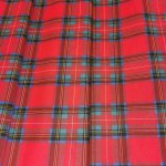 Karácsonyi kockás abrosz