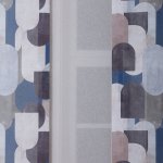 Színes retro  mintás függöny3.