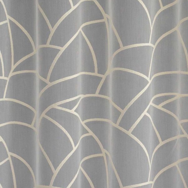 Vaj mintás finomtüll függöny