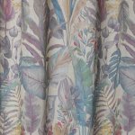 Színes nagyleveles függöny 2.