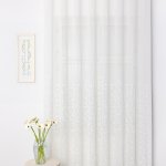 Hímzett leveles függöny1.