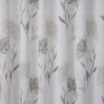 Szürke nagy virágos fényáteresztő