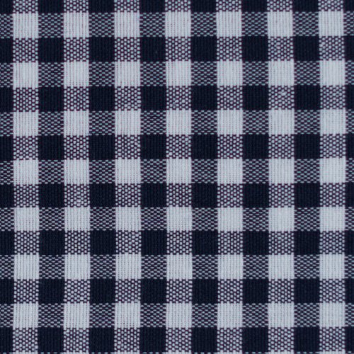 Sötétkék apró kockás abrosz