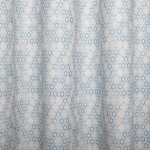 Kék színű mintás dekor