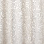 Bézs sűrű leveles dekor