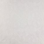 Törtfehér virágos szőtt dekor