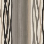 Barna csíkos dimout dekor