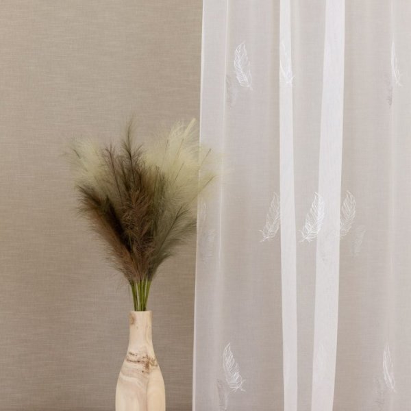 Toll mintás sablé függöny